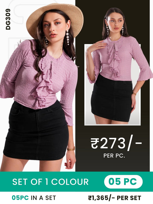 Clobulk Women Top (Set of 5 Pc)- ₹273/ per pc