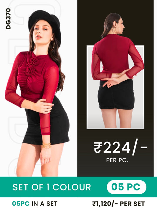 Clobulk Women Top (Set of 5 Pc)- ₹224/ per pc