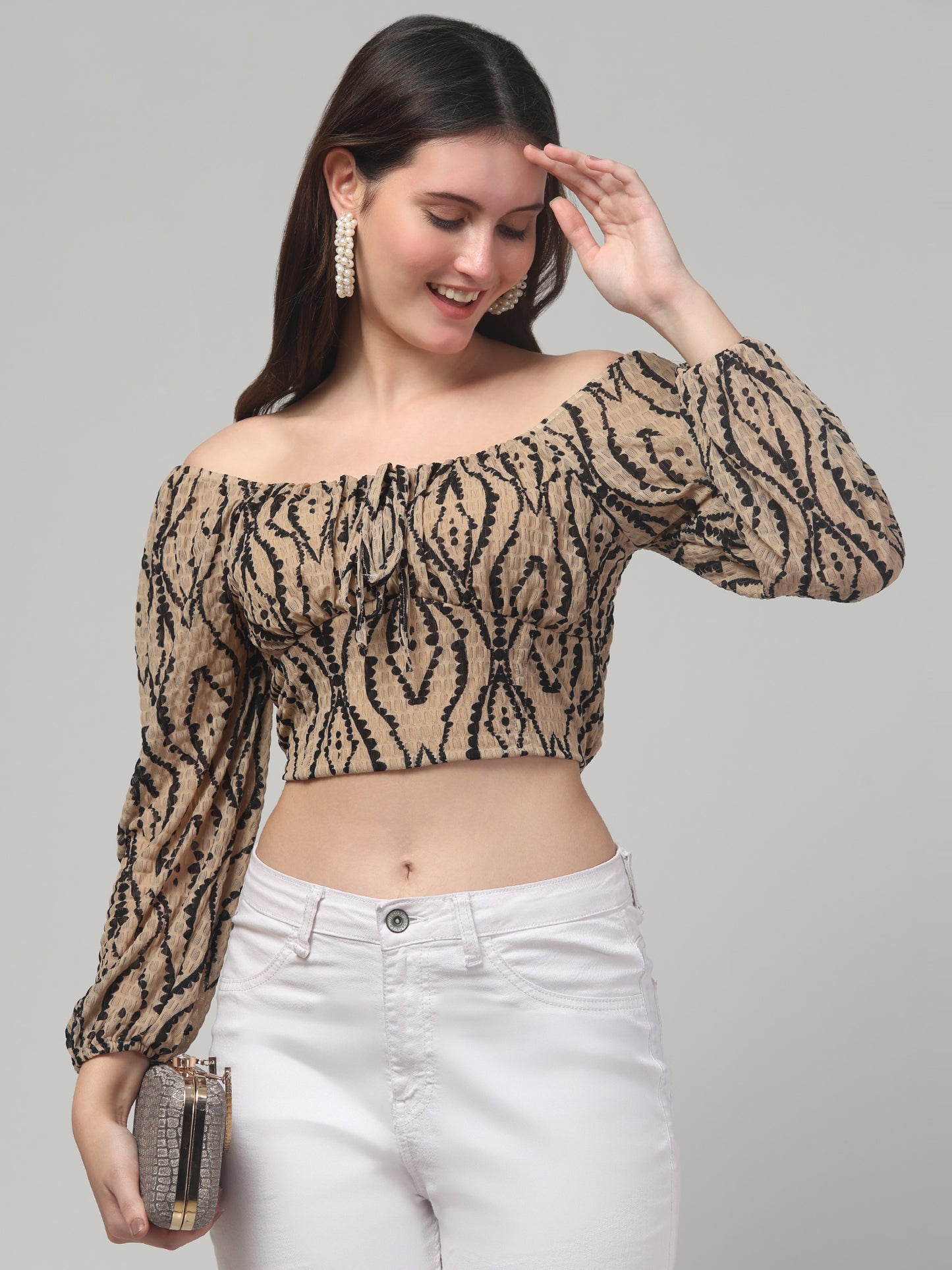 Off Shoulder Top For Womens