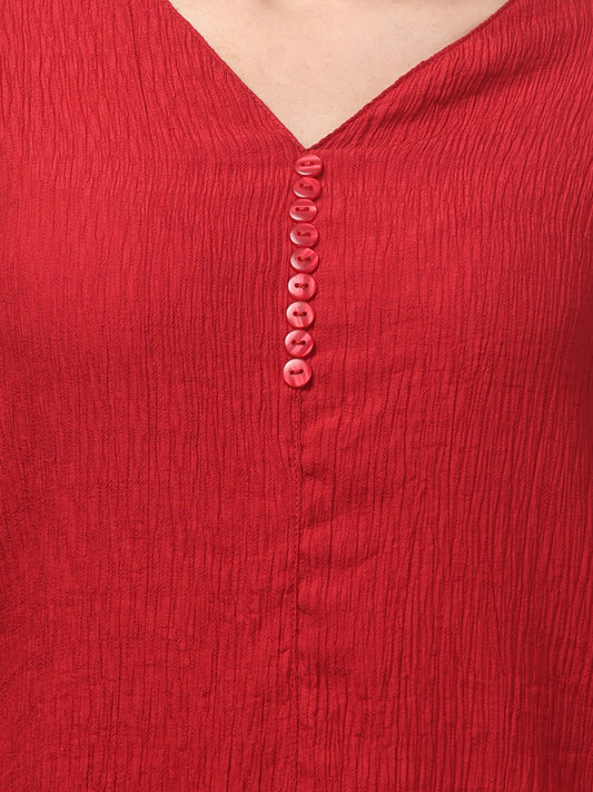 Cute Red Top For Womens
