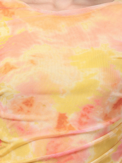 Yellow Long Dress For Womens