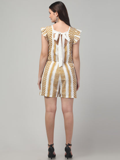 Yellow Jumpsuit For Womens
