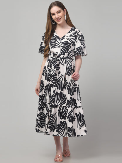 Printed Beach Dress For Women