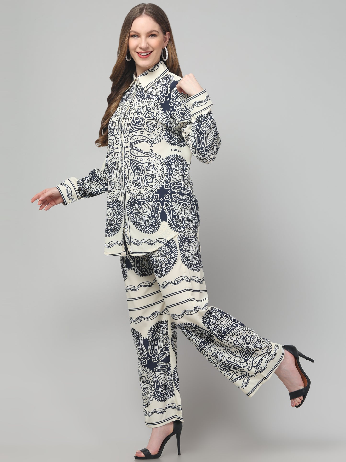 Abstract Print Co ord Set