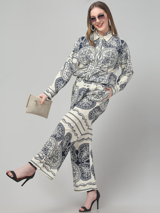 Abstract Print Co ord Set