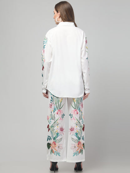 Summer Floral Print Co ord Set