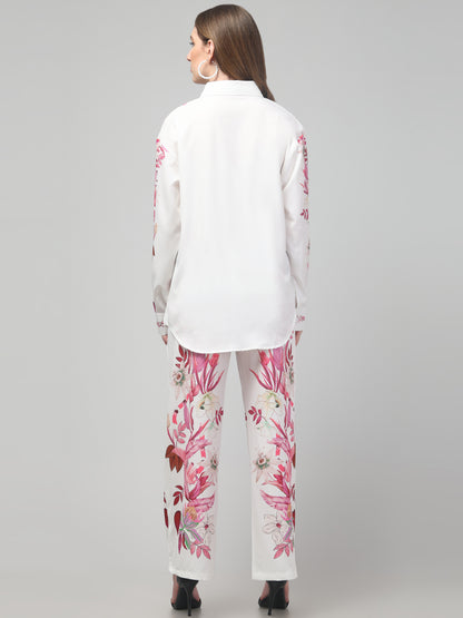 Blossom Leaf Print Co ord Set