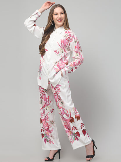 Blossom Leaf Print Co ord Set