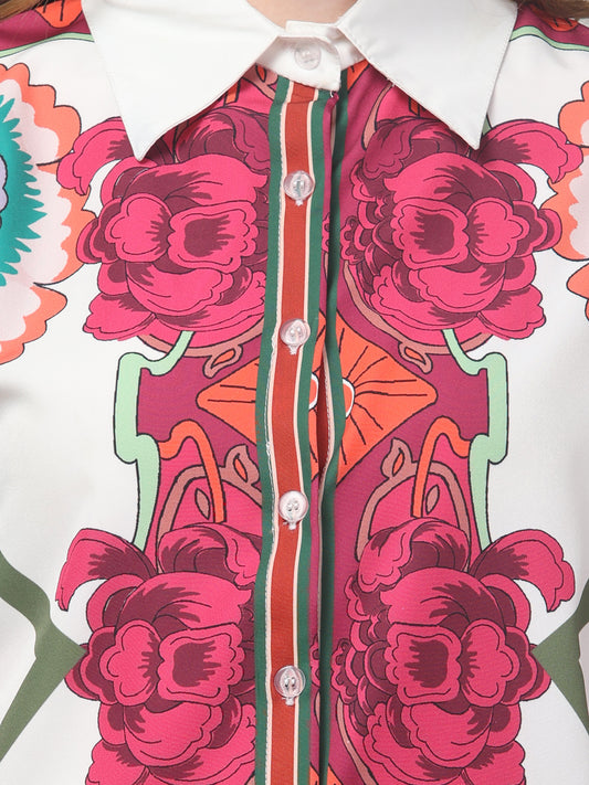 Pop Printed Multicolor Co ord Set