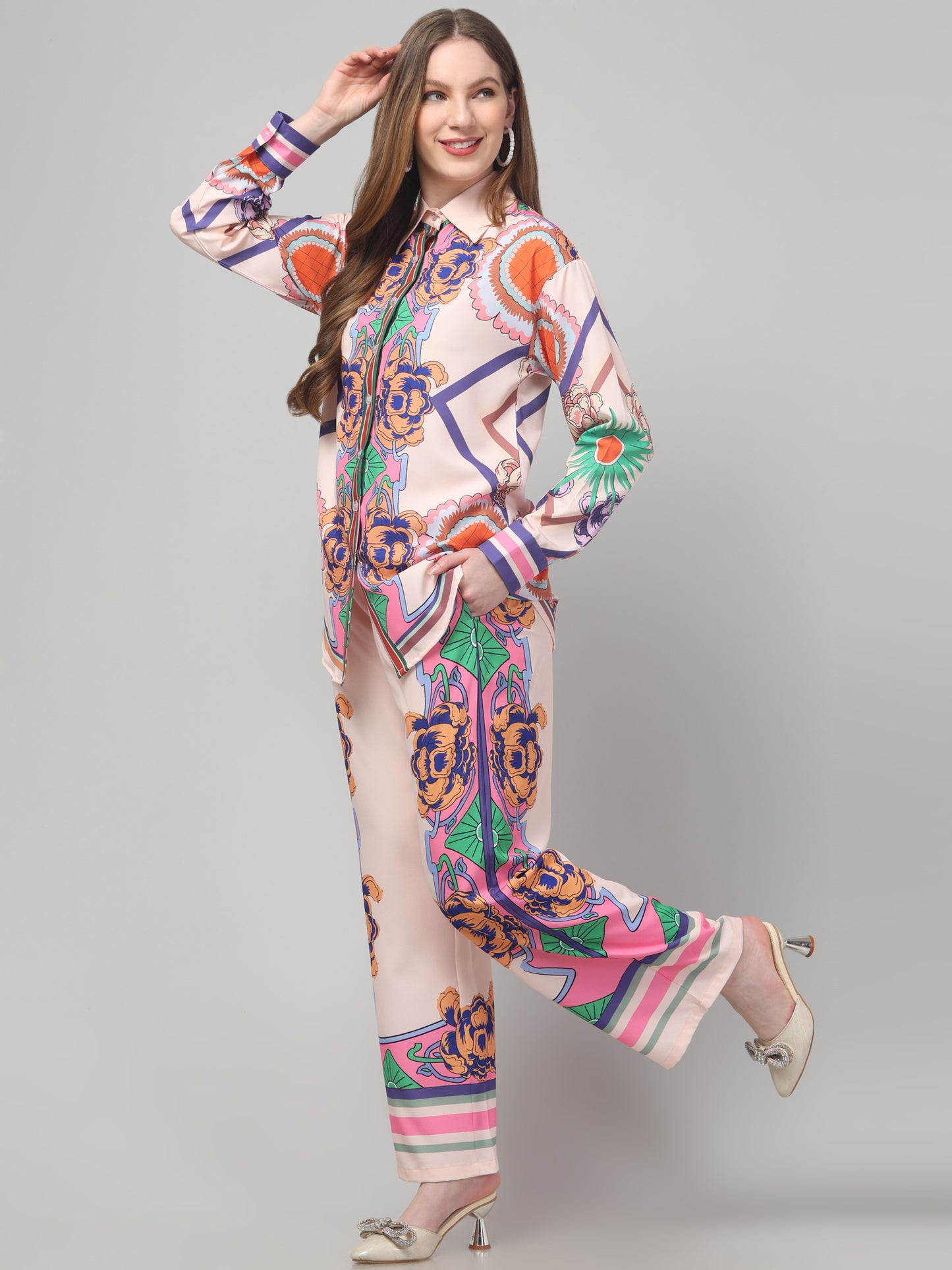 Printed Multi Co ord Set