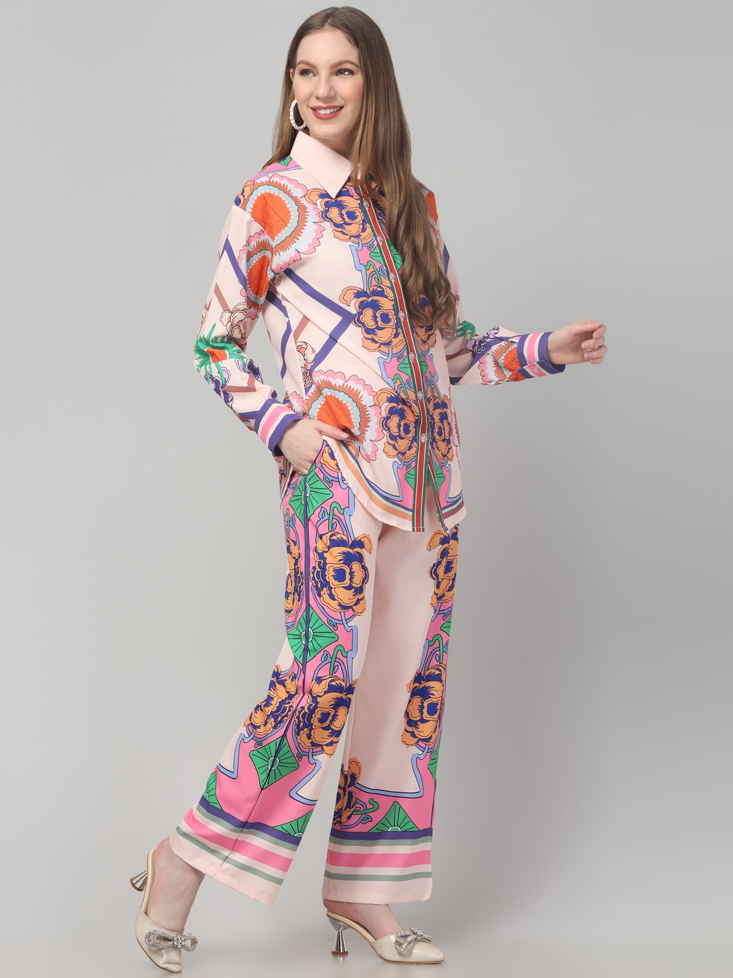 Printed Multi Co ord Set