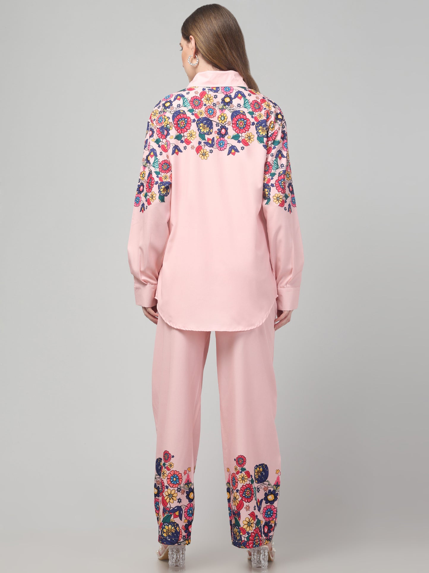 Floral Beige Co ord Set