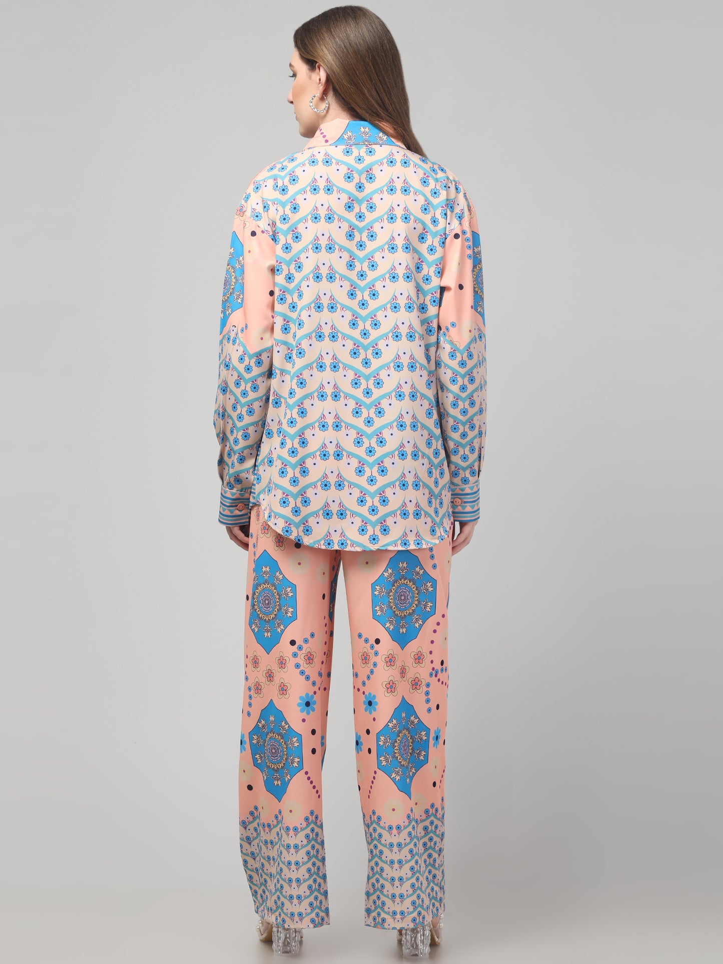 Multicolor Printed Co ord set