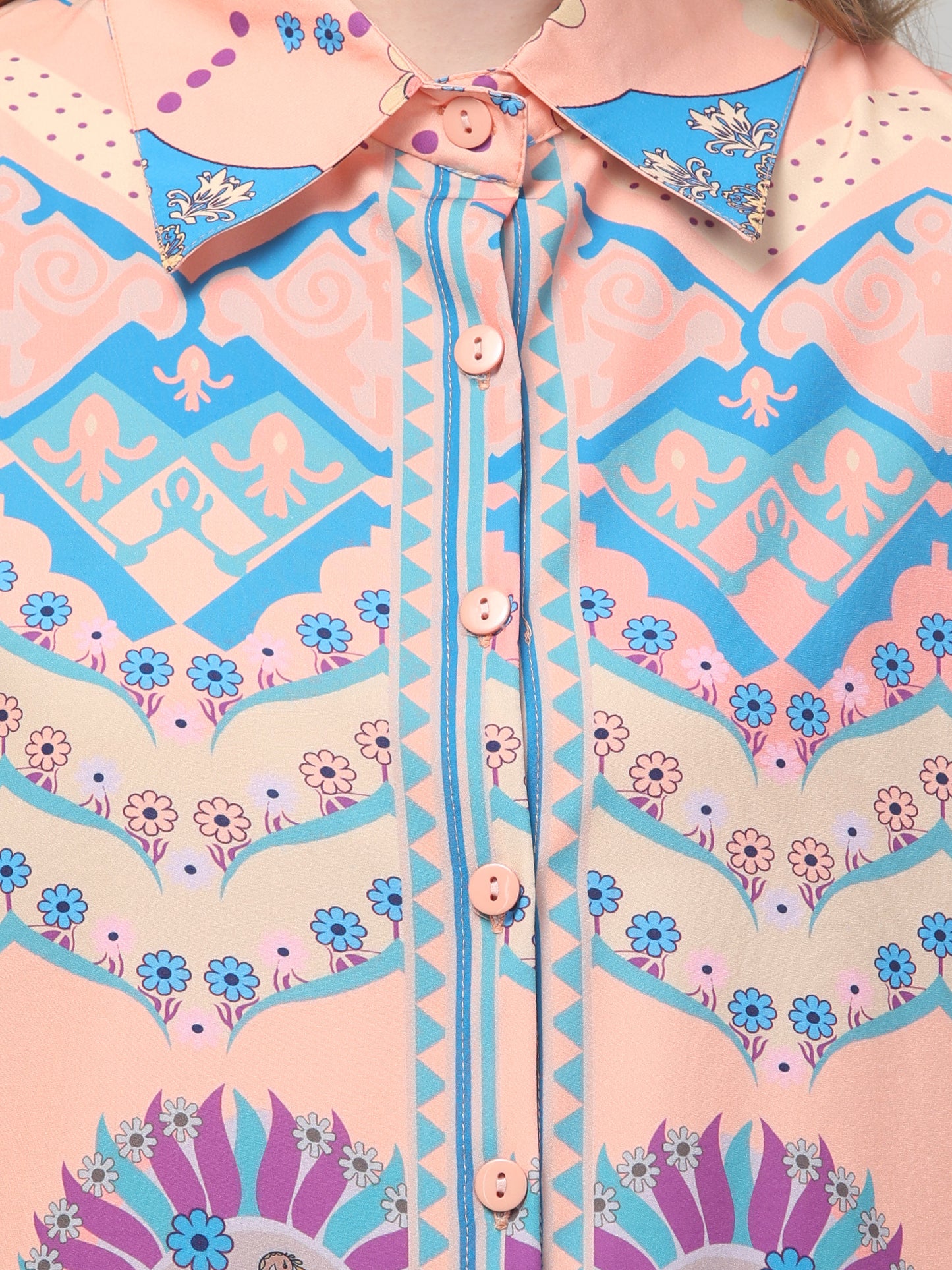 Multicolor Printed Co ord set