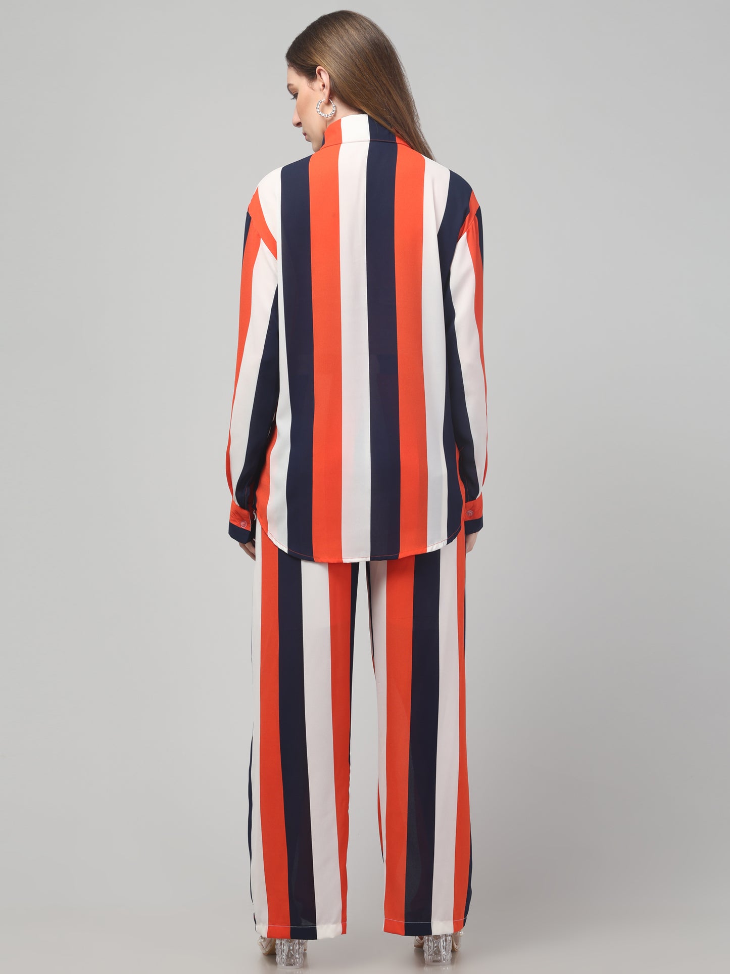 Striped Red Co ord Set