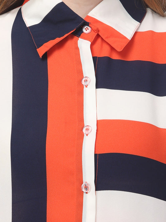 Striped Red Co ord Set