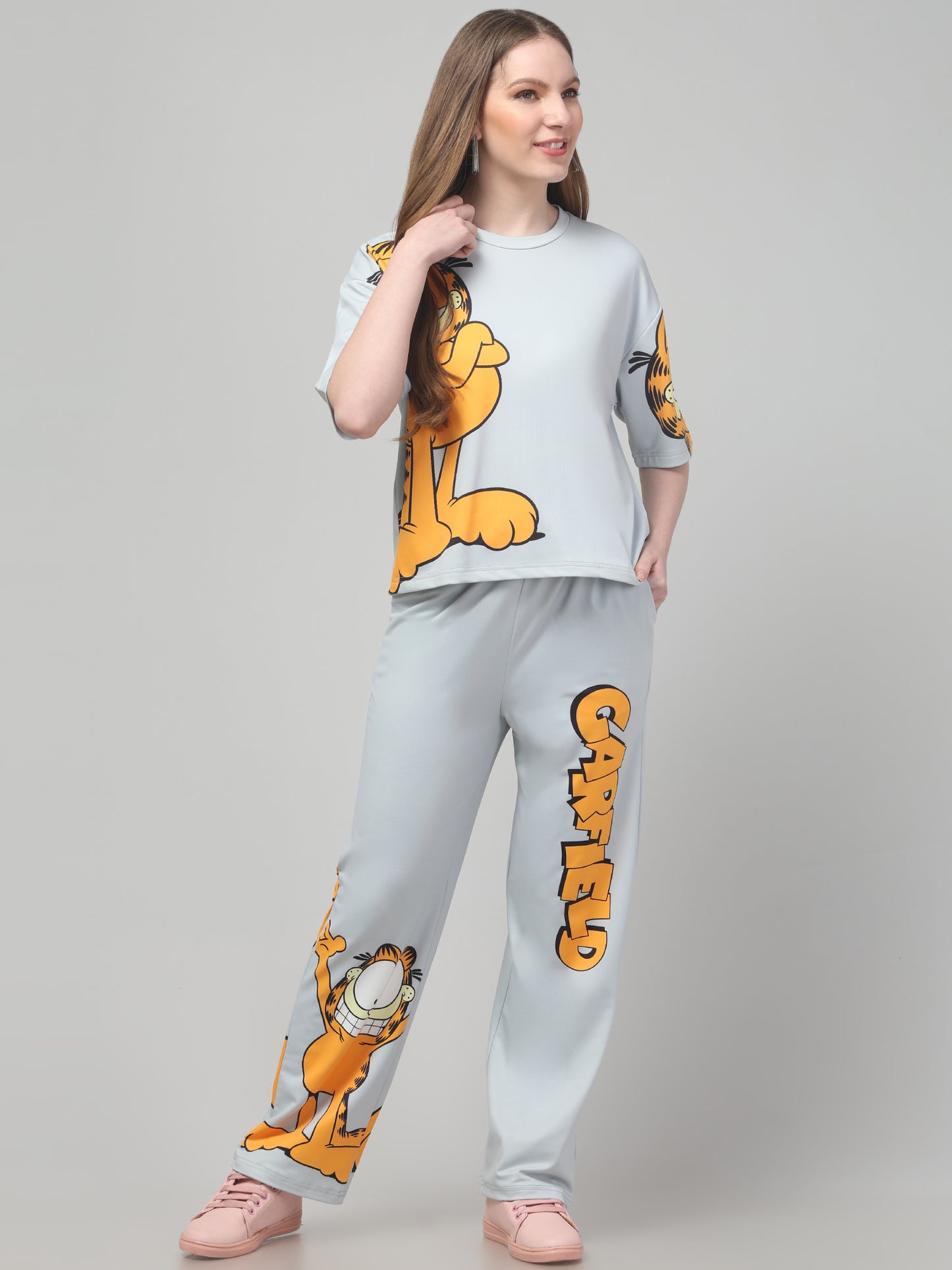 Cat Print Co ord Set