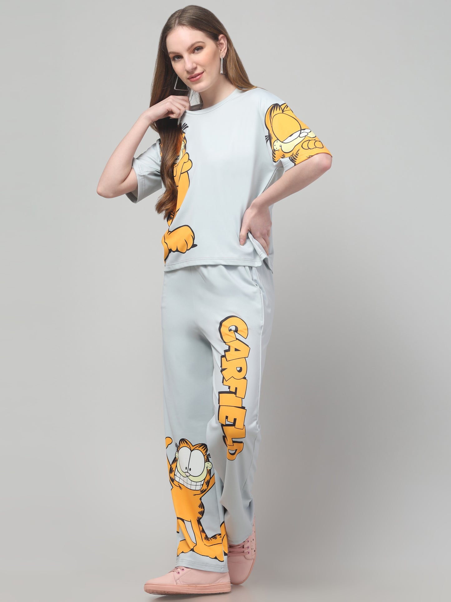 Cat Print Co ord Set