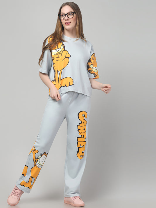 Cat Print Co ord Set