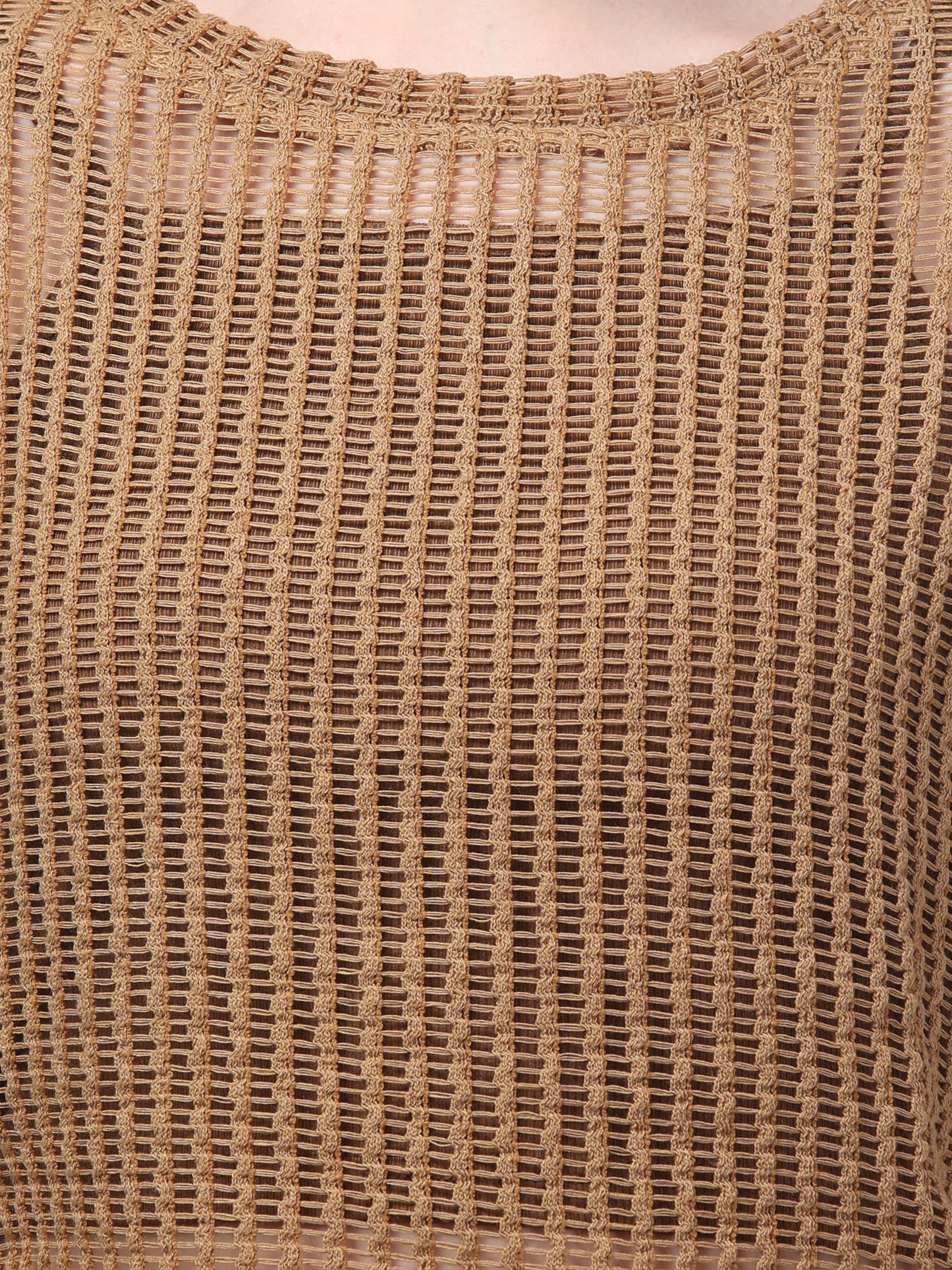 Brown Woven Top