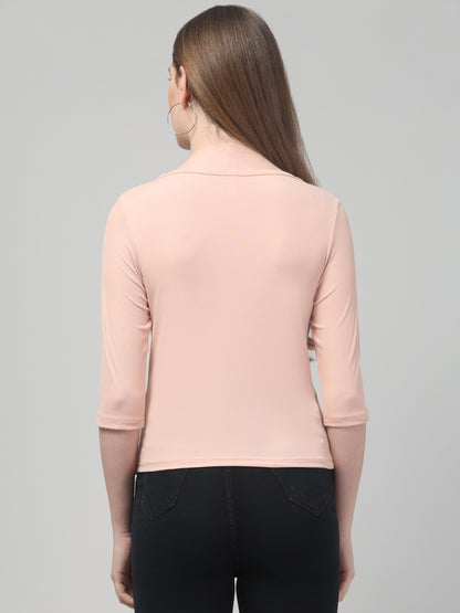 Solid Beige Top