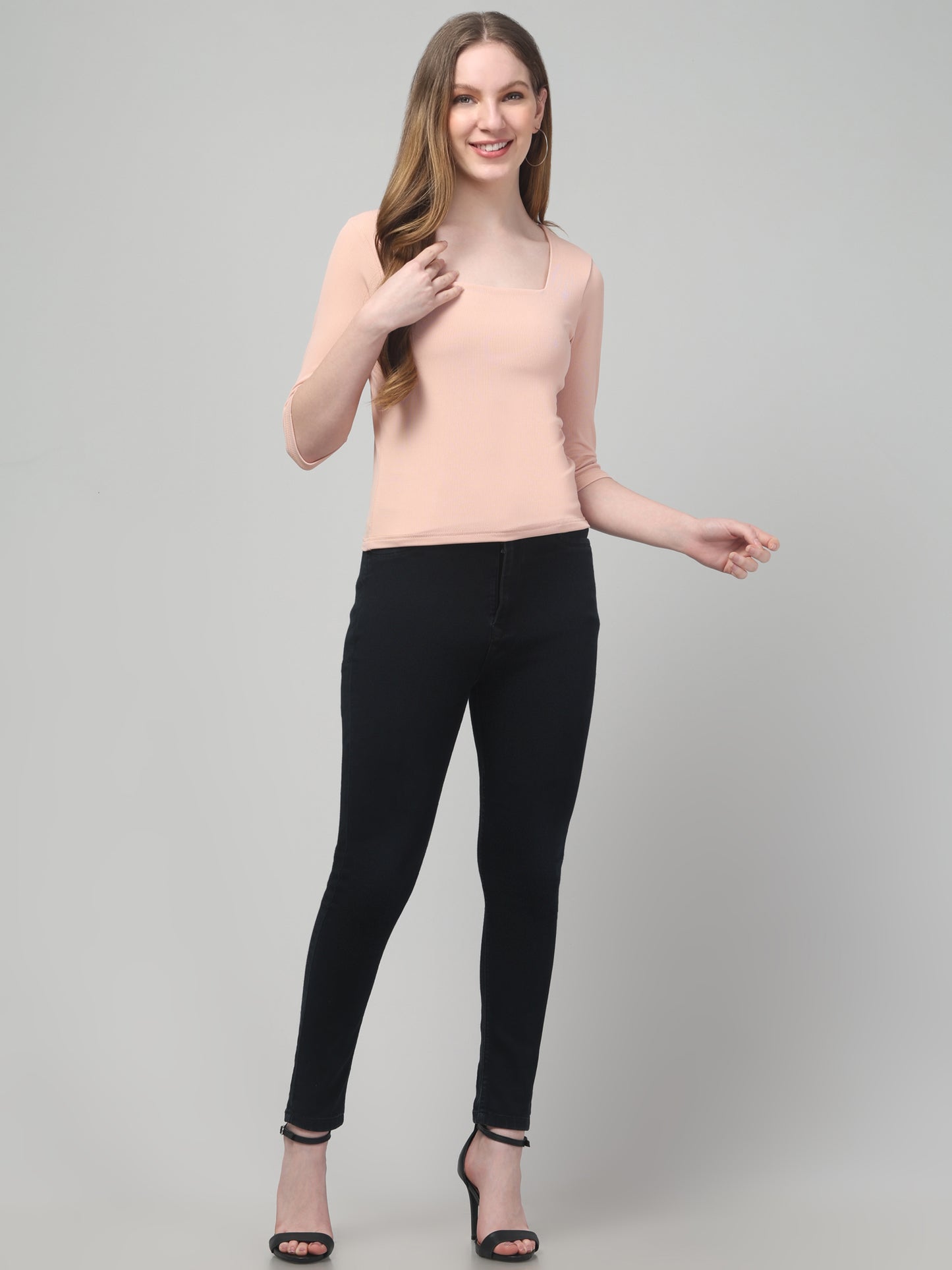 Solid Beige Top