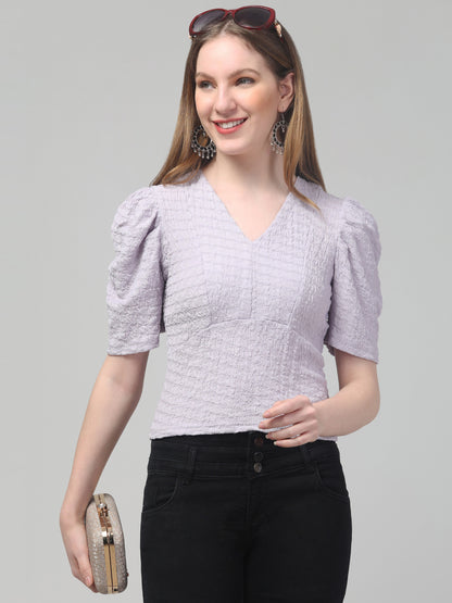 Lavender Stylish Top for Womens