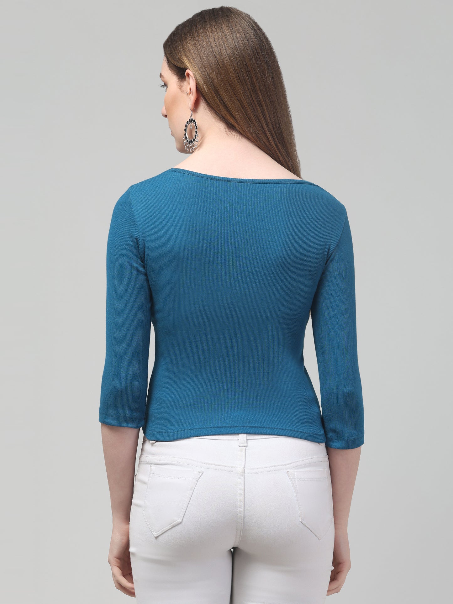 Sky Blue Top For Womens
