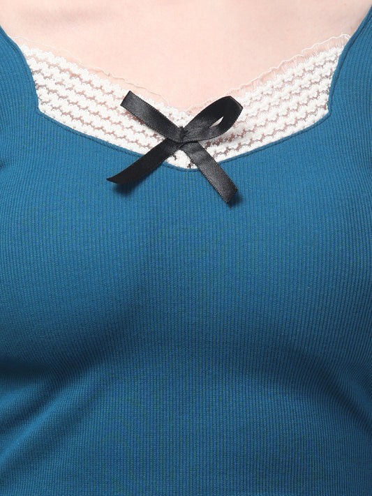 Sky Blue Top For Womens