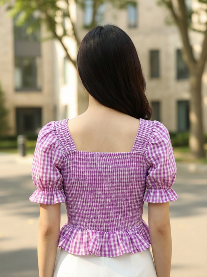 Clobulk Checked Top (Set of 25 PC - 5 Colour)- ₹238/ per pc