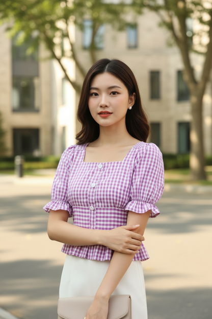 Clobulk Checked Top (Set of 25 PC - 5 Colour)- ₹238/ per pc