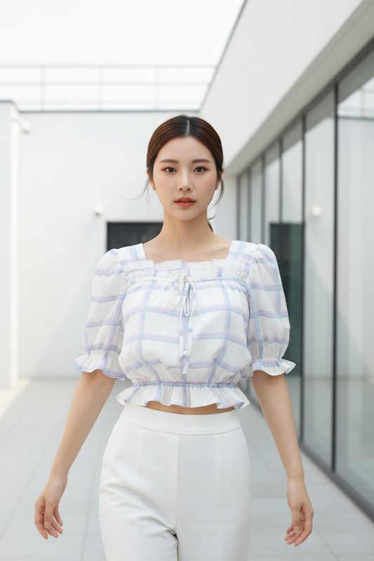 Clobulk Checked Top (Set of 20 PC - 4 Colour)- ₹203/ per pc