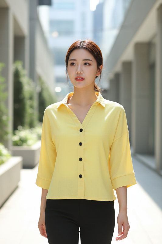 Clobulk Women Printed Shirt (Set of 25 PC - 5 Colour)- ₹273/ per pc