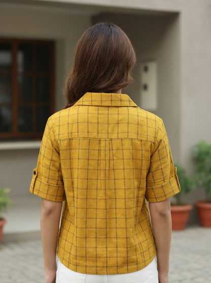 Clobulk Checked Shirt (Set of 20 PC - 4 Colour)- ₹231/ per pc