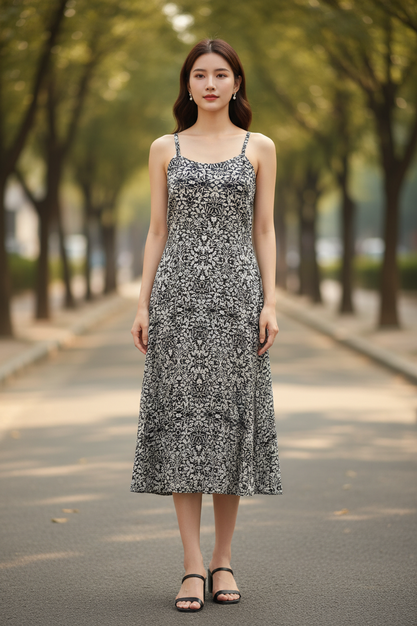 Clobulk Floral Dress (Set of 10 PC - 2 Colour)- ₹322/ per pc