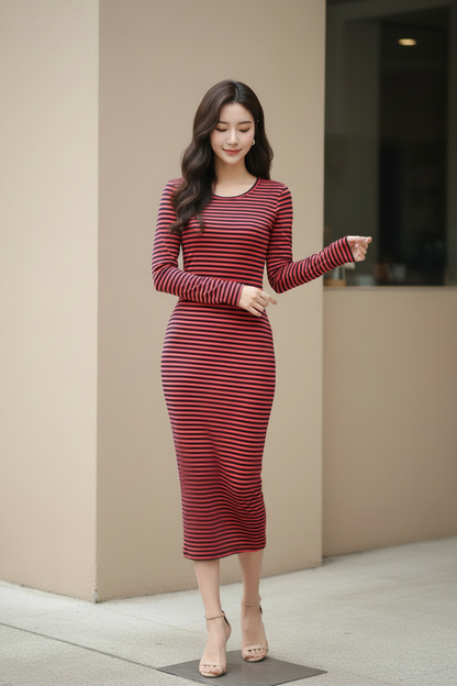 Clobulk Women Bodycon Dress (Set of 15 PC - 3 Colour)- ₹350/ per pc