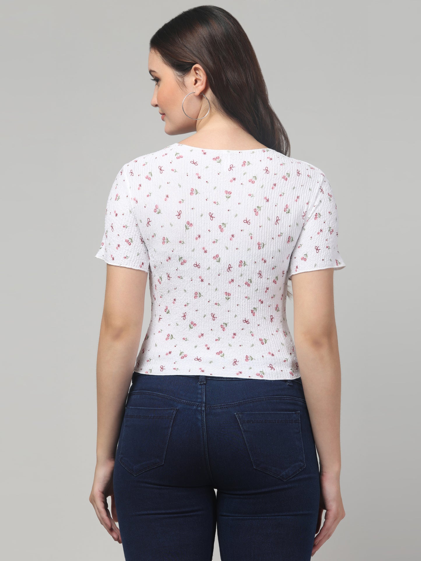 Floral Summer Top For Women