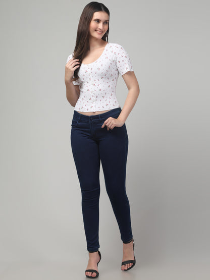 Floral Summer Top For Women