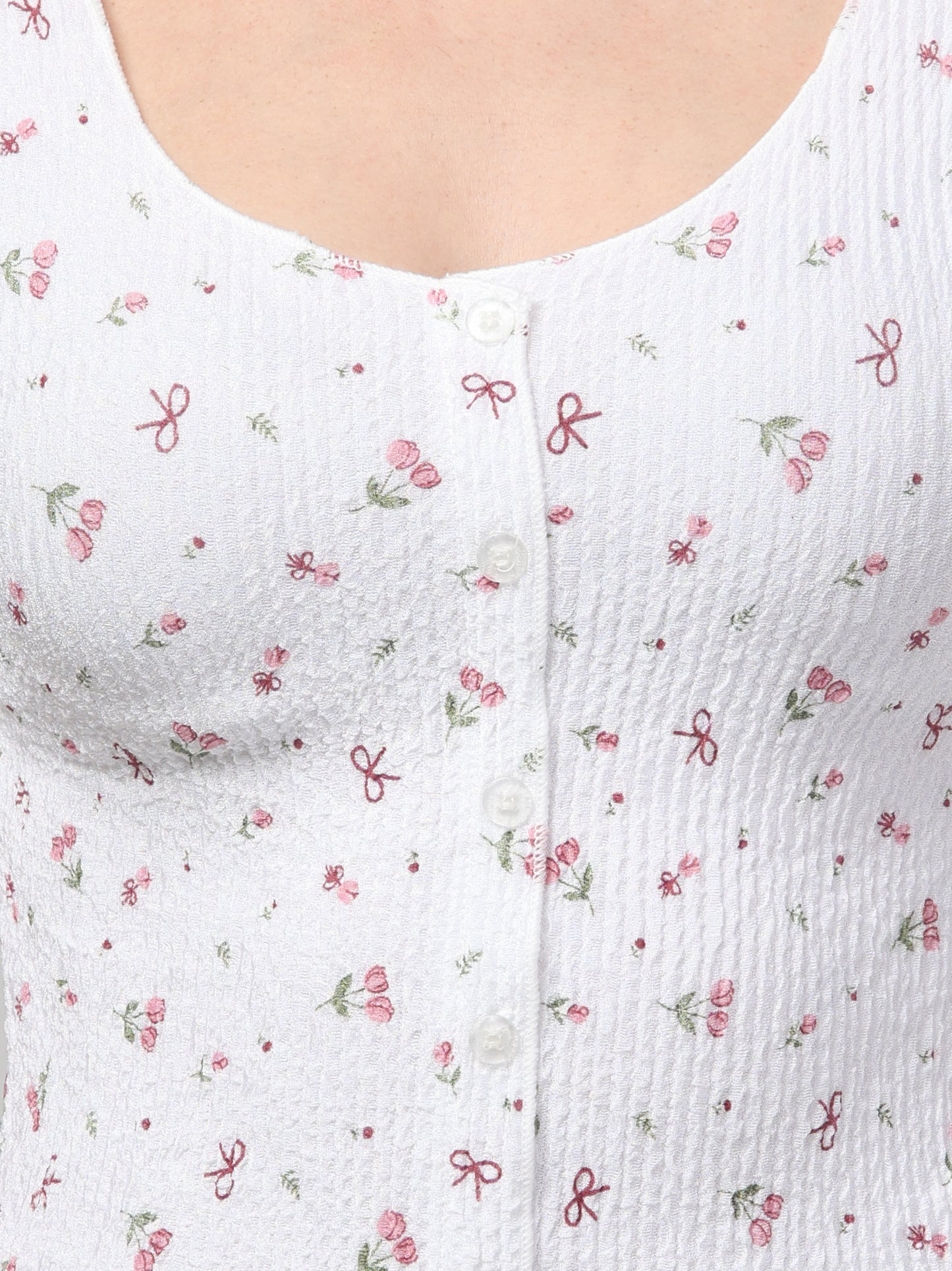 Floral Summer Top For Women