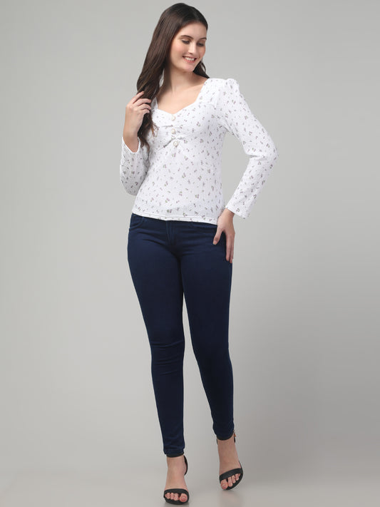 Full Sleeve Summer Top For Womens