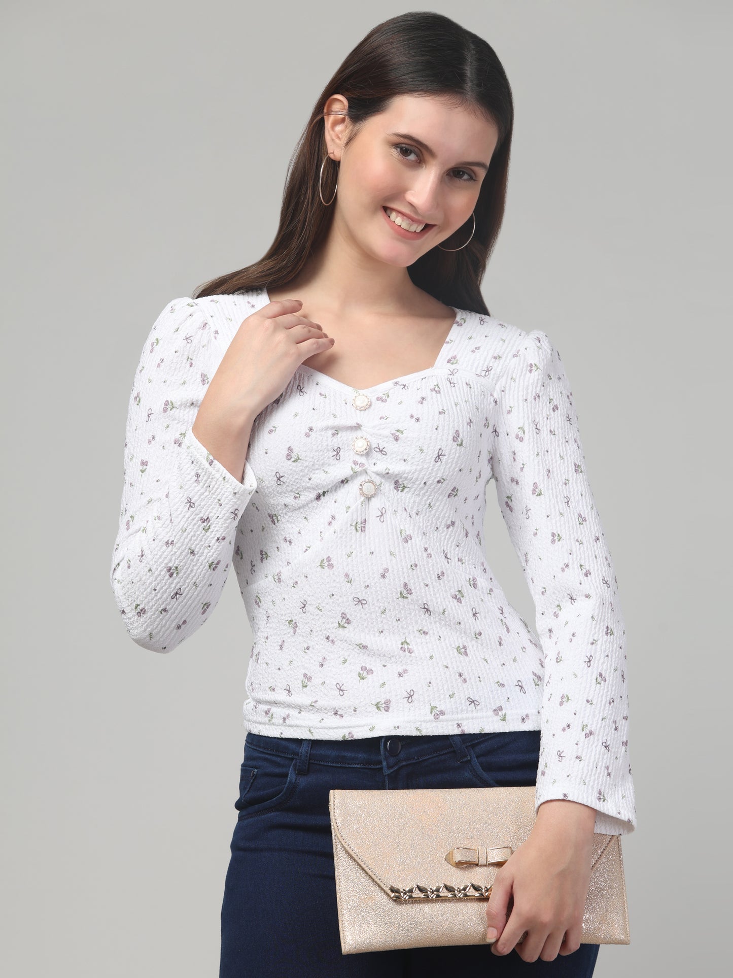 Full Sleeve Summer Top For Womens