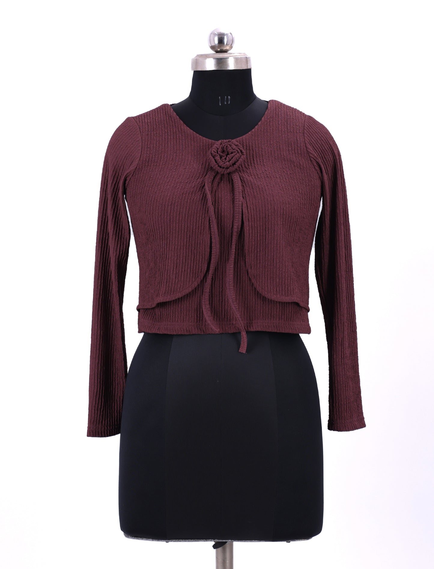 Mauve Western Top For Womens